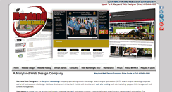 Desktop Screenshot of marylandwebdesigners.com